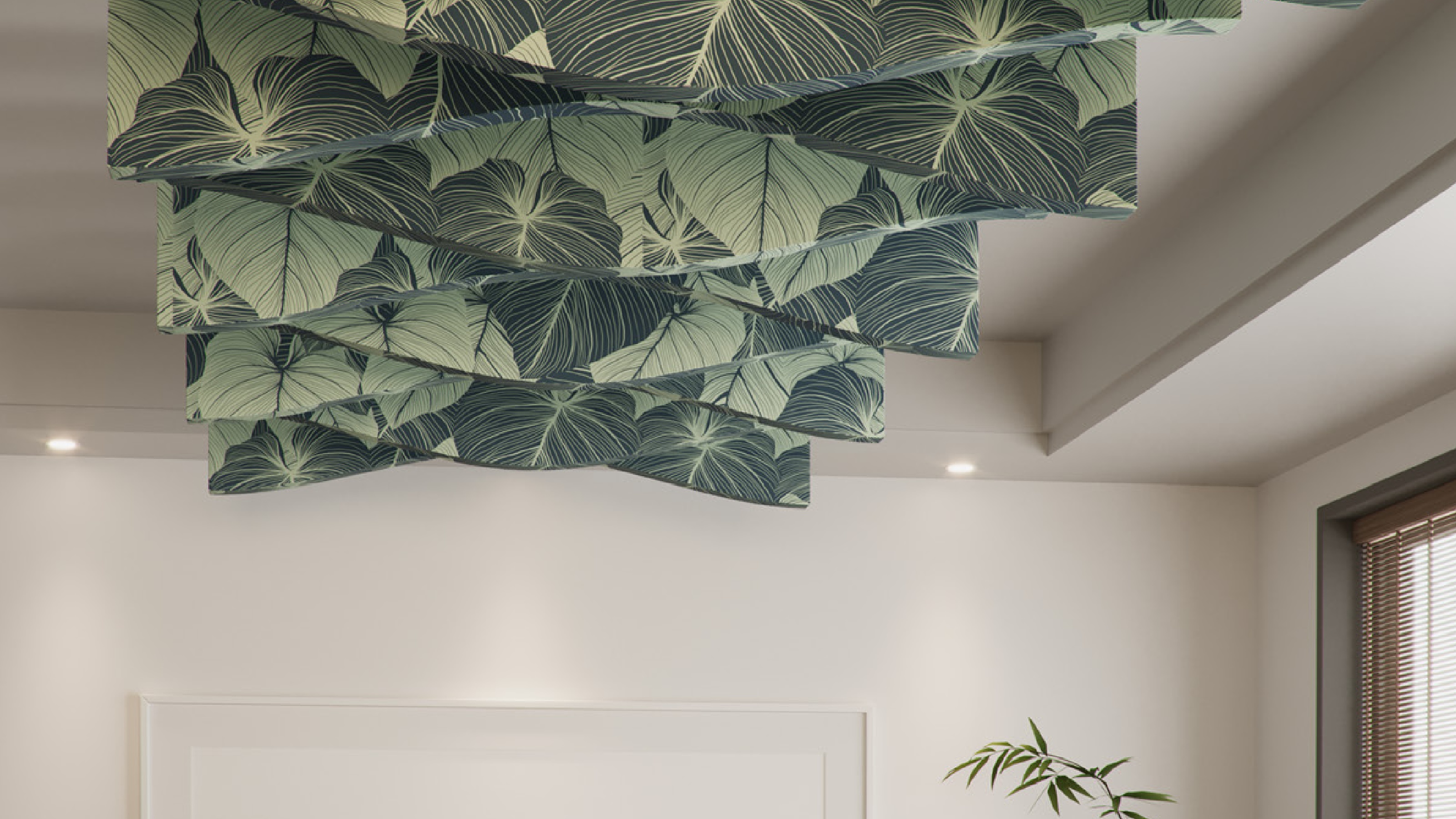 BAFFLE CLASSIC ARC - DECOR PRINTED