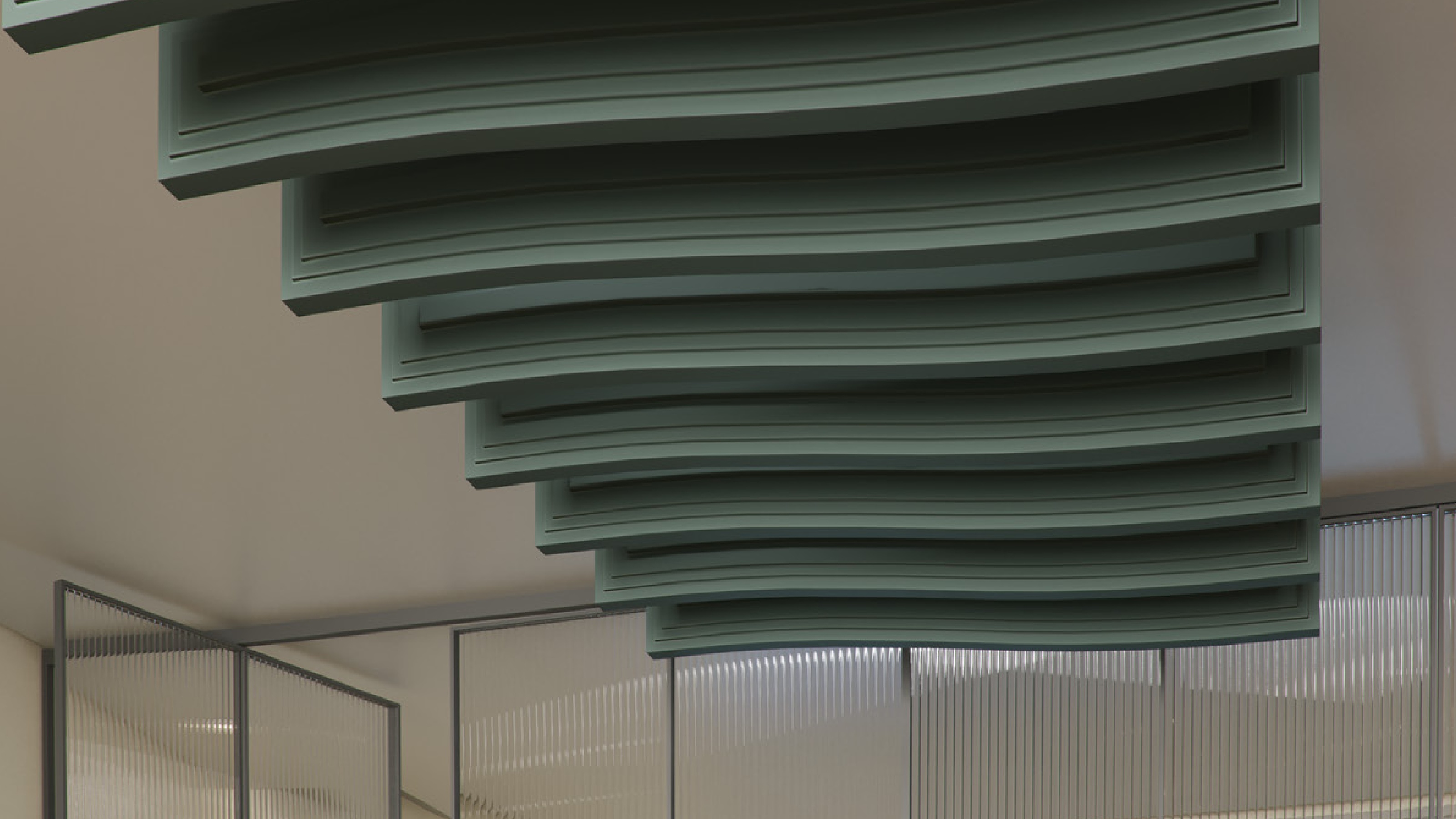 BAFFLE CLASSIC WAVE - SOLID - HIGH RELIEF